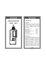 Preview for 2 page of Kusam-meco KM 63 Operation Manual