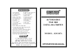Kusam-meco KM 807s Operation Manual preview