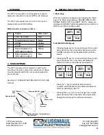 Предварительный просмотр 2 страницы KUSSMAUL 023-4400-0 Instruction Manual