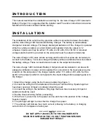 Предварительный просмотр 2 страницы KUSSMAUL 091-12DV Instruction Manual