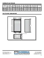 Preview for 8 page of KUSSMAUL 091-170-12 Instruction Manual