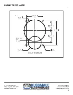 Preview for 5 page of KUSSMAUL 091-182-230 Series Instruction Manual