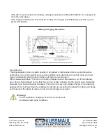 Preview for 9 page of KUSSMAUL 091-263-12-1500 Instruction Manual