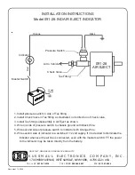 KUSSMAUL 091-28-IND Installation Instructions предпросмотр