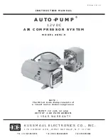 KUSSMAUL 091-9 AUTO-PUMP Instruction Manual preview