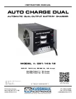 KUSSMAUL AUTO CHARGE DUAL 091-145-12 Instruction Manual preview