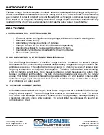 Preview for 3 page of KUSSMAUL AUTO CHARGE DUAL 091-145-12 Instruction Manual