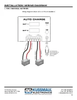 Preview for 5 page of KUSSMAUL AUTO CHARGE DUAL 091-145-12 Instruction Manual