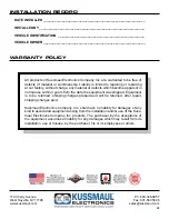 Preview for 8 page of KUSSMAUL AUTO CHARGE DUAL 091-145-12 Instruction Manual