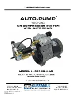 Предварительный просмотр 1 страницы KUSSMAUL AUTO-PUMP 091-9B-1-AD Instruction Manual