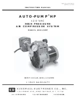 Preview for 1 page of KUSSMAUL Auto-Pump 091-9HP Instruction Manual