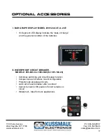 Preview for 7 page of KUSSMAUL EURO CHARGER I VHO Instruction Manual