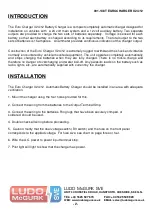 Preview for 2 page of KUSSMAUL EURO CHARGER II 24/12 Installation Manual And Manual