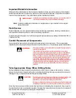 Preview for 3 page of Kustom Signals Digital Eyewitness HD Installation Manual