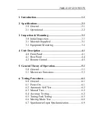 Preview for 3 page of Kustom Signals Directional Golden Eagle II Operator'S Manual