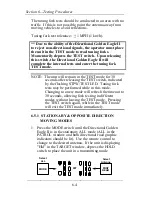 Preview for 33 page of Kustom Signals Directional Golden Eagle II Operator'S Manual