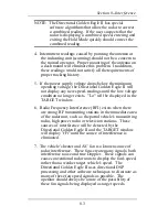 Preview for 59 page of Kustom Signals Directional Golden Eagle II Operator'S Manual