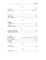 Preview for 73 page of Kustom Signals EAGLE II Operator'S Manual