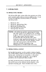 Preview for 37 page of Kustom Signals Falcon HR Operator'S Manual