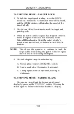 Preview for 46 page of Kustom Signals Falcon HR Operator'S Manual