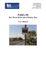 Kustom Signals PMD 250 User Manual preview