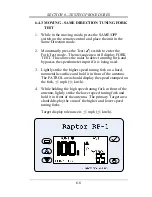 Предварительный просмотр 38 страницы Kustom Signals Raptor RP-1 Operator'S Manual