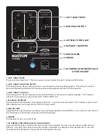 Preview for 5 page of Kustom KPX18A Owner'S Manual