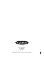 Preview for 12 page of Kustom PA100T Owner'S Manual