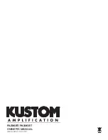 Preview for 14 page of Kustom PA2X6BT Owner'S Manual