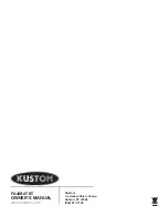 Preview for 10 page of Kustom PA40BATBT Quick Start Manual