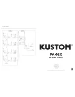 Preview for 6 page of Kustom PA4EX Owner'S Manual