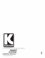 Preview for 6 page of Kustom PA55/BT Owner'S Manual