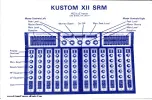 Preview for 3 page of Kustom XII SRM Owner'S Manual