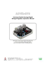 Kutai electronics ADVR-073 Operation Manual preview