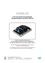 Kutai electronics ADVR-12 Operation Manual preview