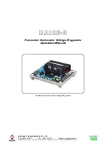 Preview for 1 page of Kutai electronics EA125-8 Operation Manual