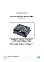 Kutai electronics EG3002F User Manual предпросмотр