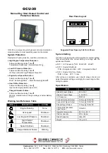 Kutai electronics GCU-30 Quick Start Manual preview