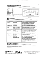 Предварительный просмотр 9 страницы KUULAIRE KA30 Owner'S Manual