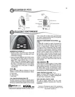 Предварительный просмотр 15 страницы KUULAIRE KA45 Owner'S Manual