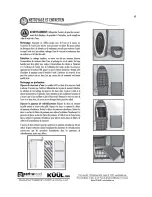 Предварительный просмотр 17 страницы KUULAIRE KA45 Owner'S Manual