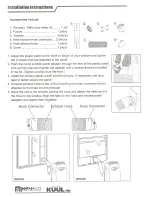 Preview for 7 page of KUULAIRE PACMA120S Use And Care Manual