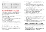 Preview for 2 page of Kuvings M12 Manual