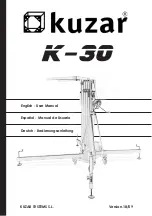 Kuzar K-30 User Manual preview