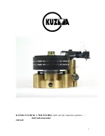 Kuzma Stabi XL2 Instruction Manual preview