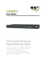 KV2 Audio COMPEX User Manual preview