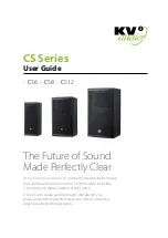 KV2 Audio CS Series User Manual preview