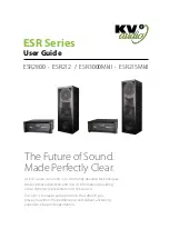 Предварительный просмотр 1 страницы KV2 Audio ESR212 User Manual