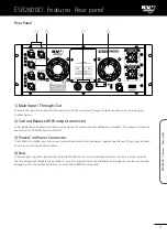 Предварительный просмотр 9 страницы KV2 Audio ESR2800D User Manual