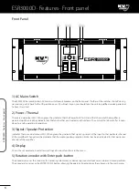 Предварительный просмотр 8 страницы KV2 Audio ESR3000D User Manual